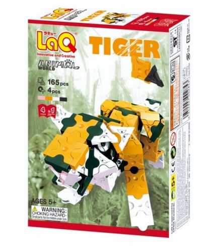 LaQ Animal Tiger Hayashi World Box 01