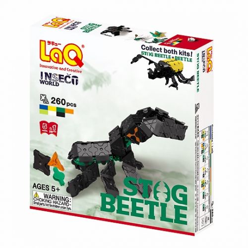 LaQ Insect Stag Beetle ลาคิว ชุดแมลง สแต็ท บิทเทิ้ล สีดำ